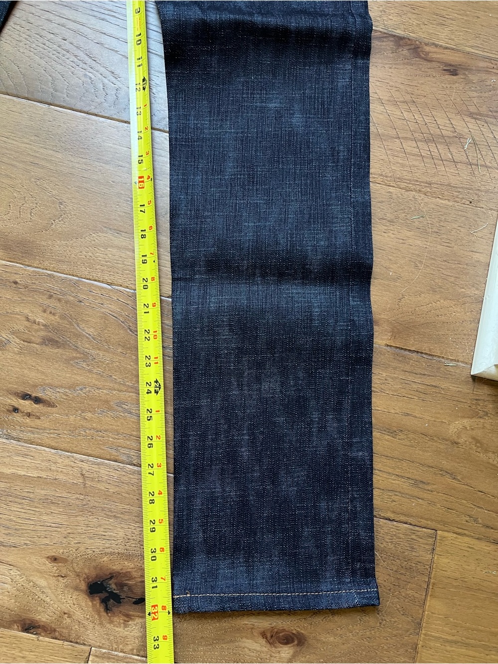 Naked and Famous Slub Stretch Selvedge Jeans Dark Indigo Weird Guy 32 019643 - Picture 10 of 13